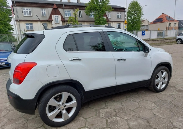 Chevrolet Trax cena 32900 przebieg: 154125, rok produkcji 2013 z Maków Podhalański małe 326